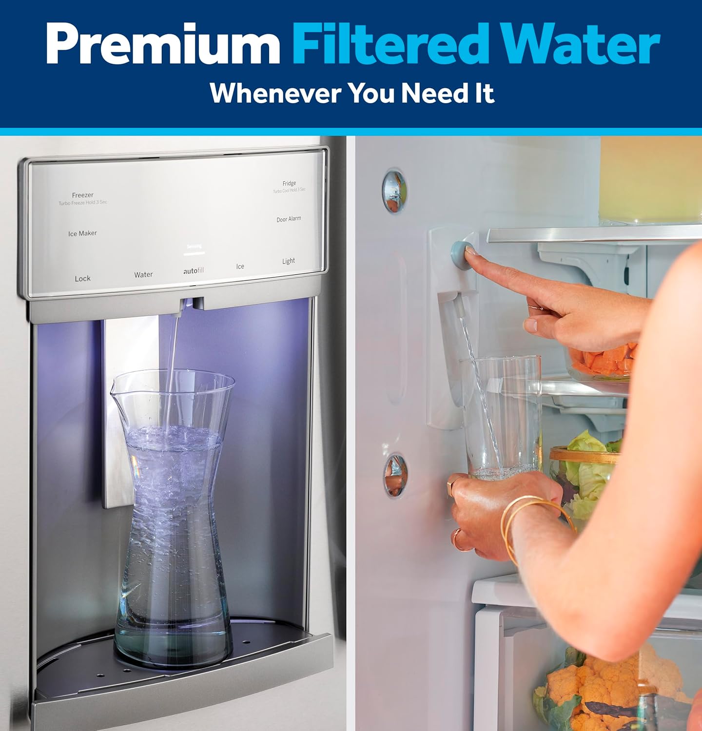 Refrigerator Water Filter RPWFE Replacement