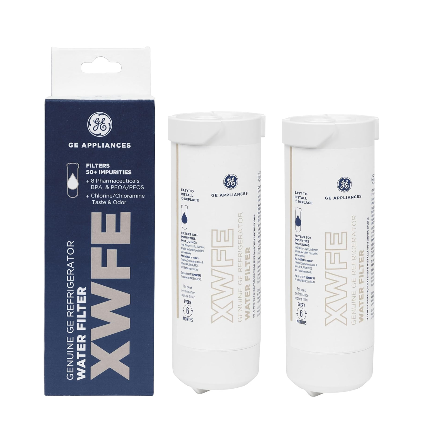 Refrigerator Water Filter Replacement Compatible with GE XWFE